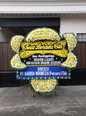 Papan Bunga Duka di Gandayasa