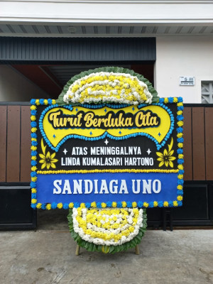 Papan Bunga Duka di Gandayasa